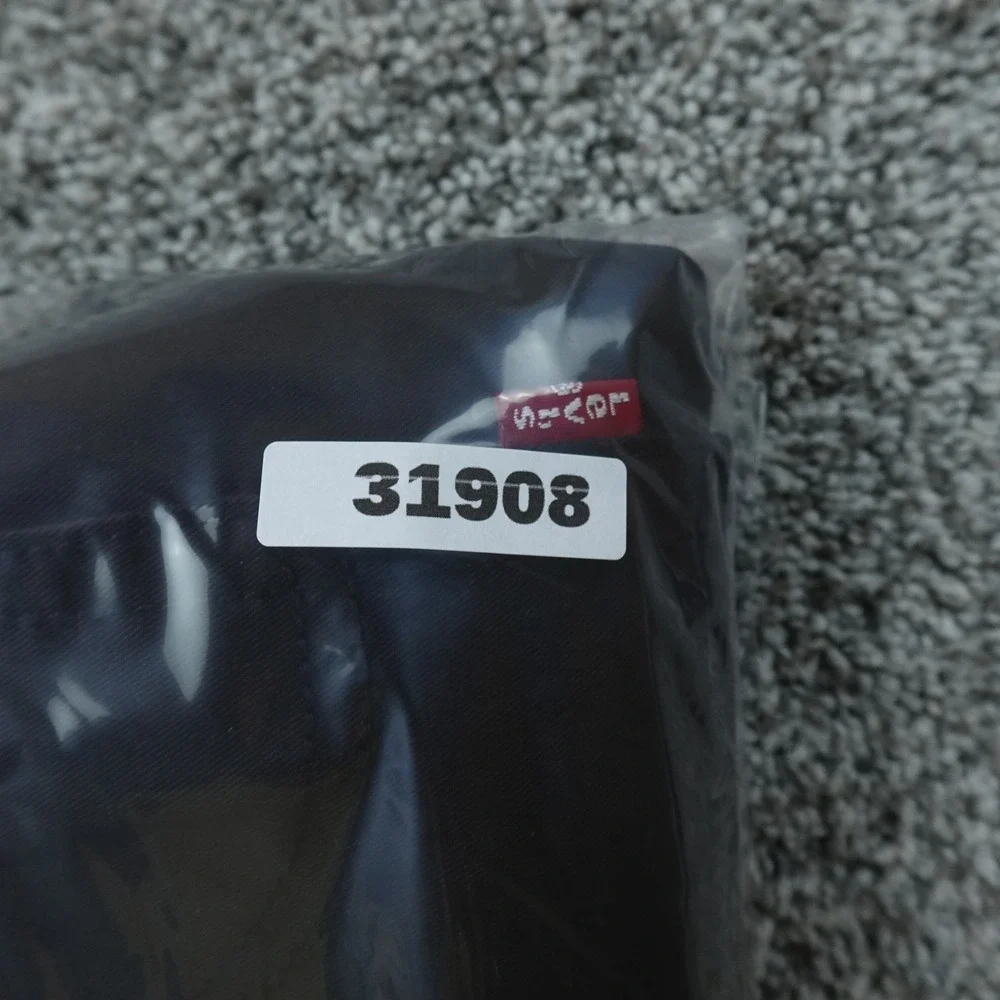 NEW Levis Jeans Mens 31 Dark Black Denim Pants 80s Mom Jean High Rise Tapered
